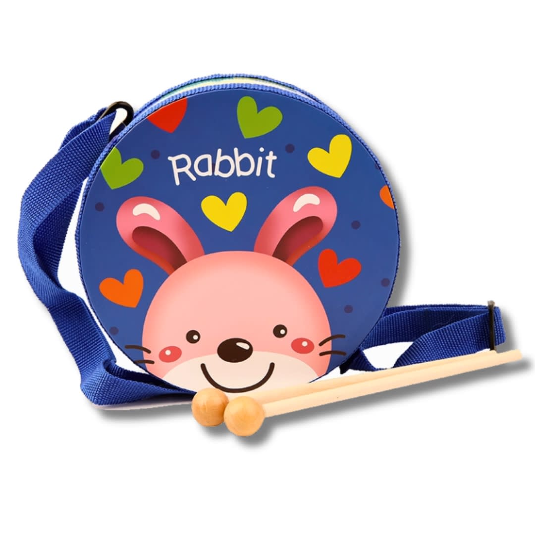 Tambor Infantil De Madera 12