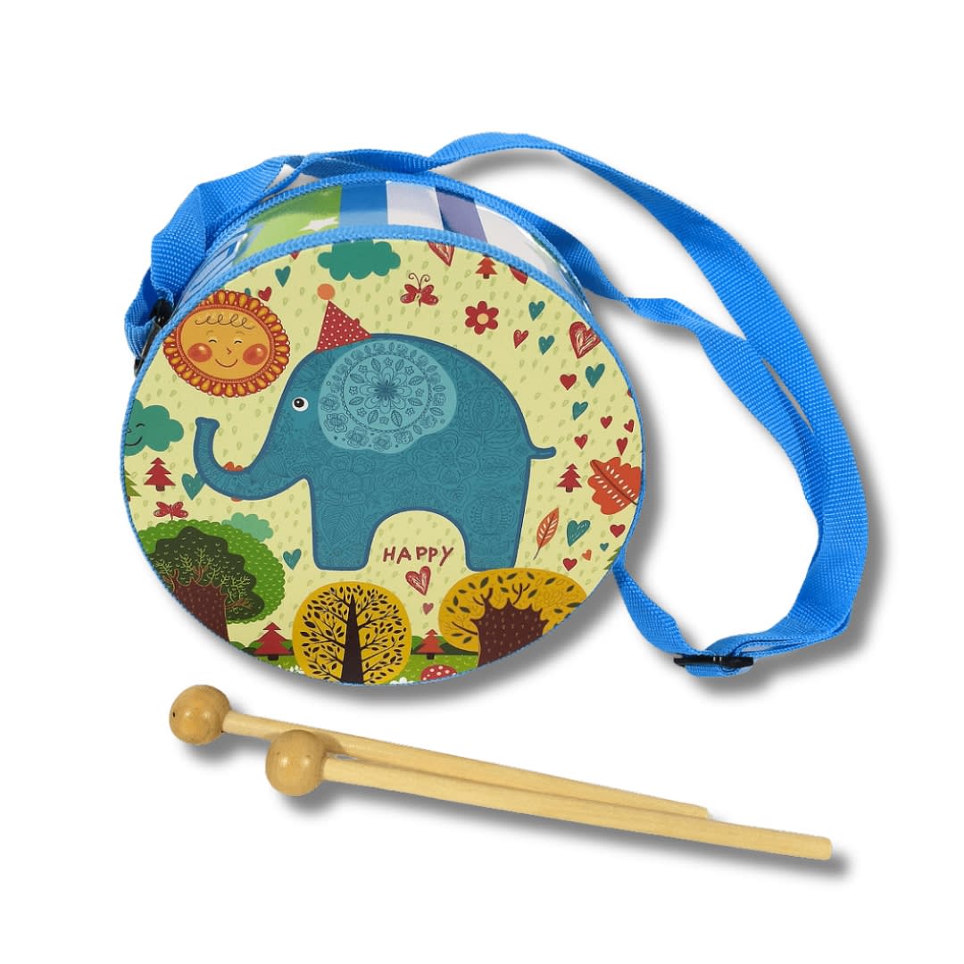 Tambor Infantil De Madera 13