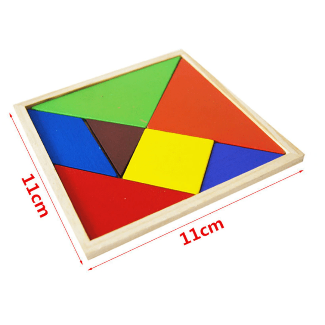 Tangrama de madera | Jugueteria Rincón Infantil