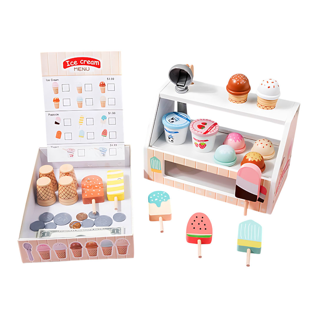 Tienda de Helados de Madera2