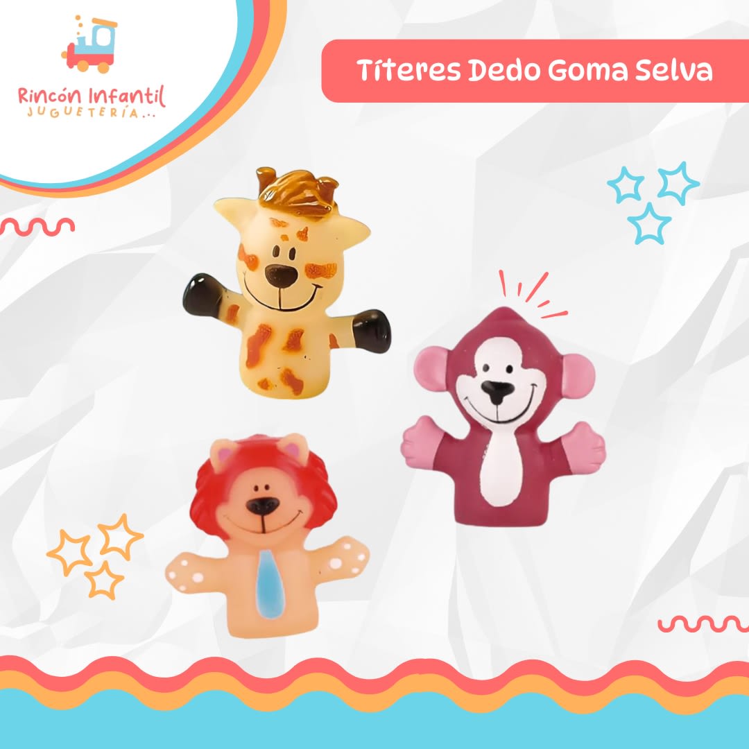 Titeres dedo Selva4