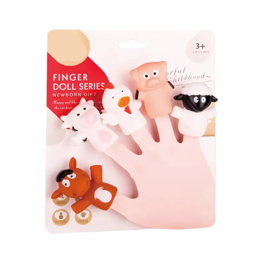 Titeres dedo goma Granja5