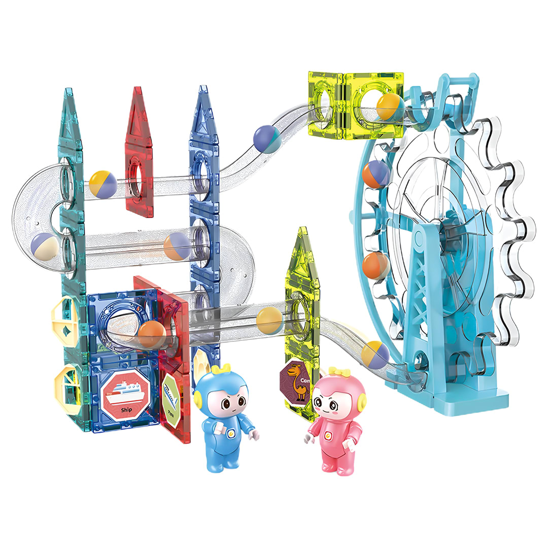 Tobogan Magnetico rueda fortuna 73pcs 0