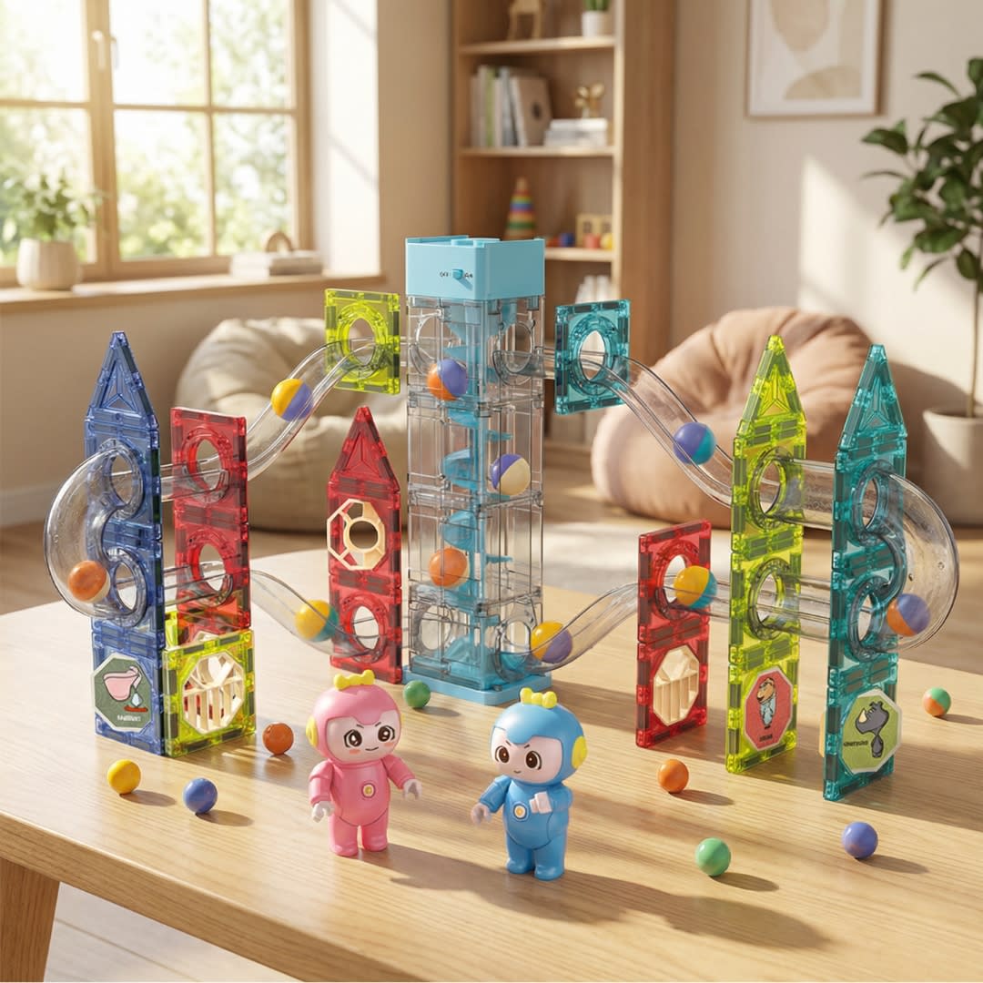 Tobogan Magnetico ascensor 75 pcs2