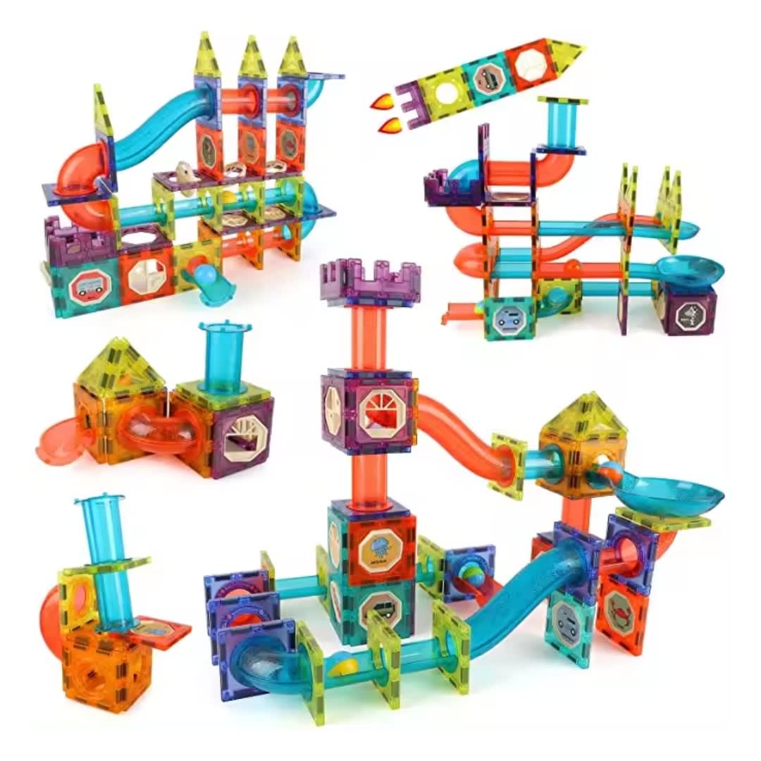 Tuberías Magnéticas luminosas 110 piezas2