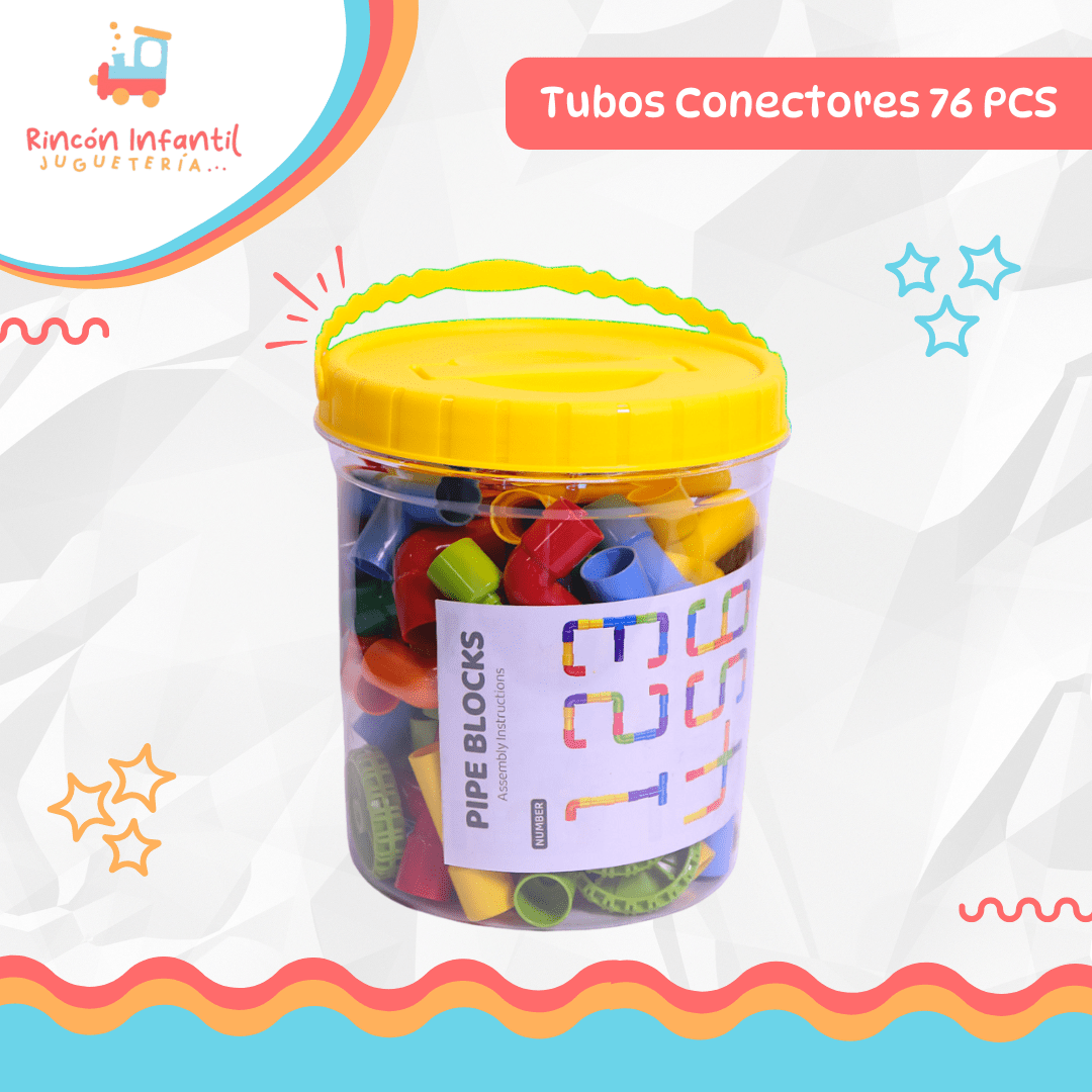 Tubos conectores 76 pcs4