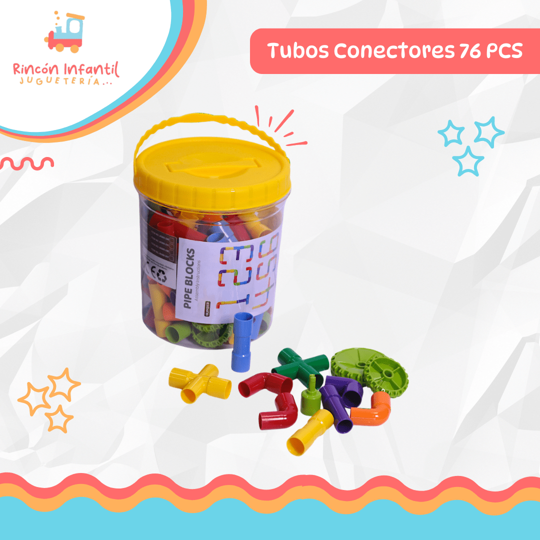 Tubos conectores 76 pcs6