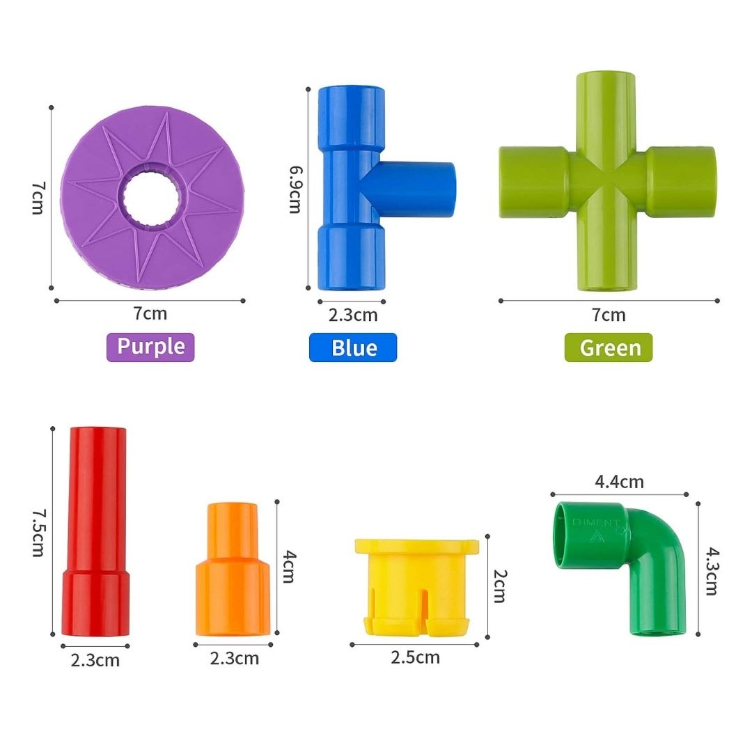 Juego de Clasificación Tubos Conectores9