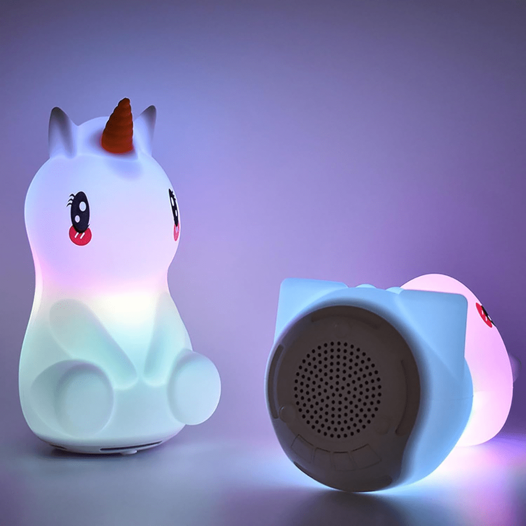 Lampara Led Unicornio con Parlante Bluetooth4