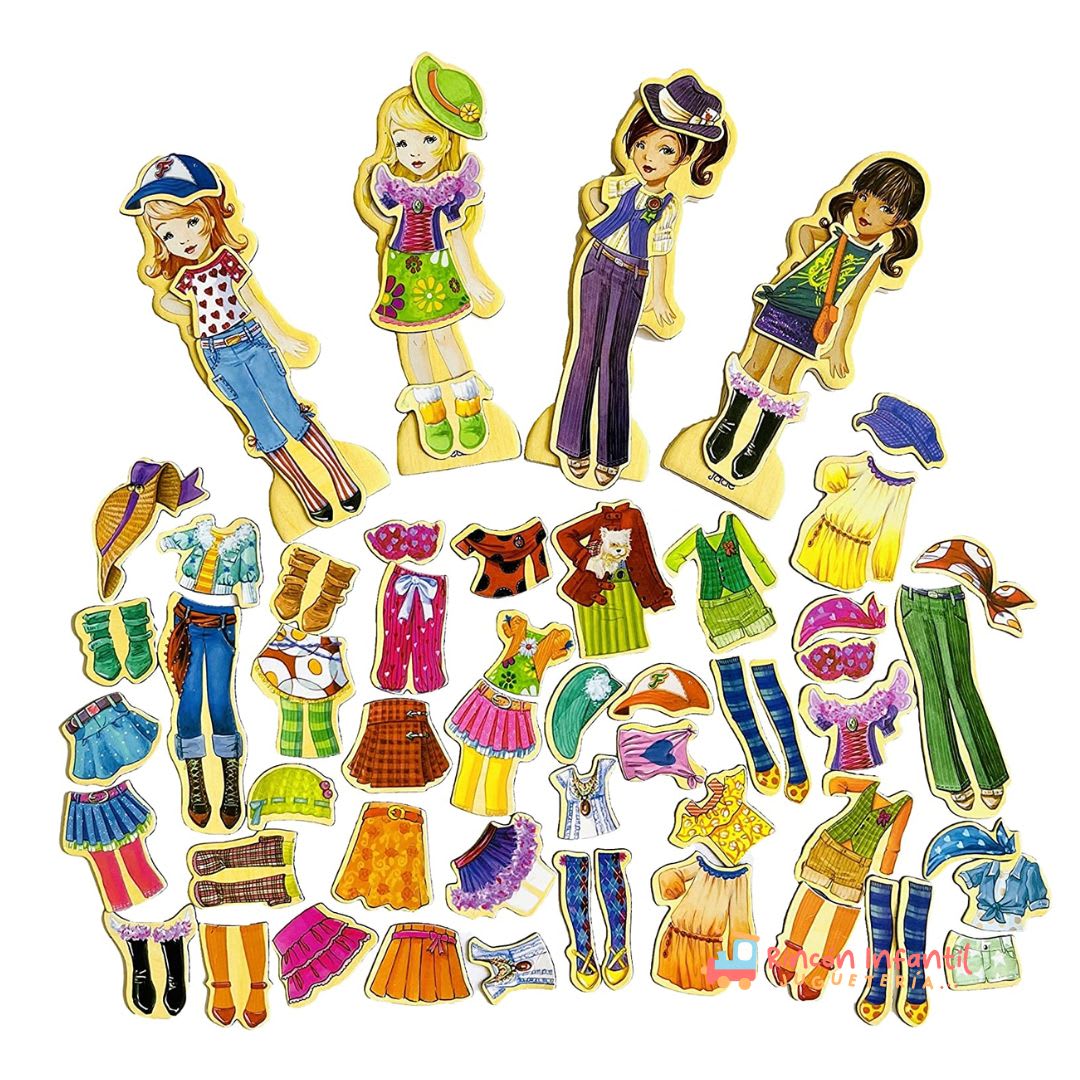 Vestidos Magneticos Play time friends2
