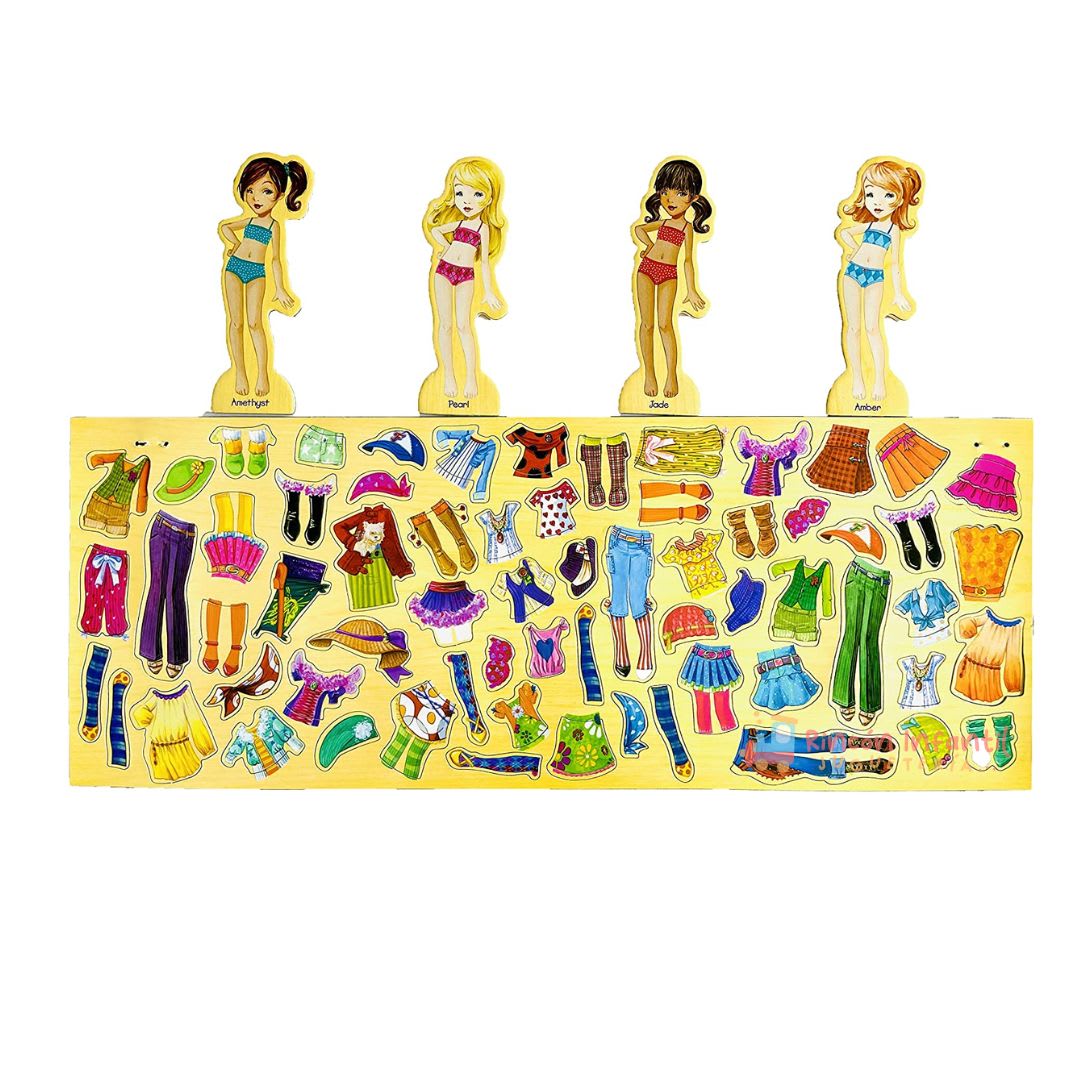 Vestidos Magneticos Play time friends4