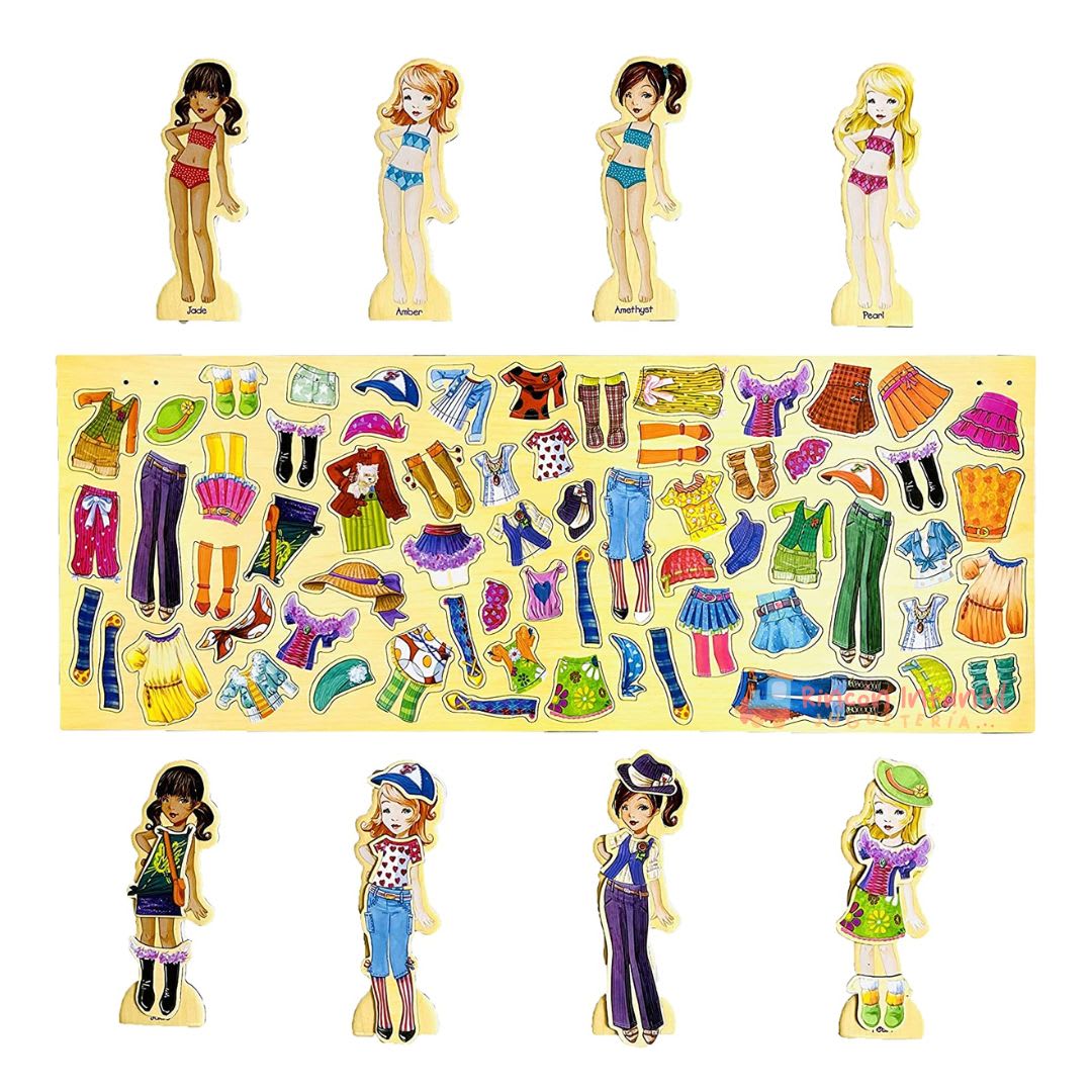 Vestidos Magneticos Play time friends5