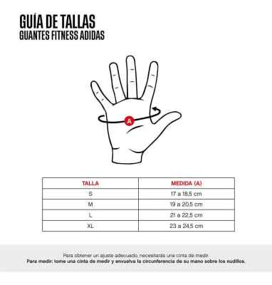 Guante fitness Adidas Essential