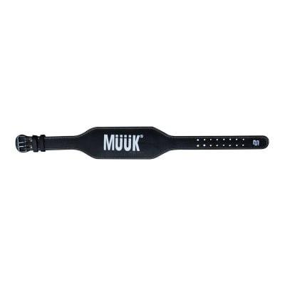 Cinturon pesas cuero MUUK