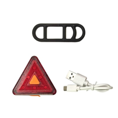 Luz Trasera Triangular Led USB