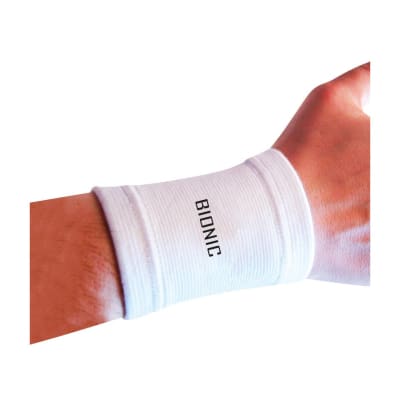 Muñequera Elasticada Blanca Universal