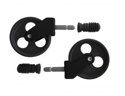 Set Ruedas Mesa Ping Pong 100mm. Junior