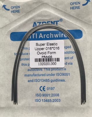 Arco Niti super Elástico Ovoide Rectangular
