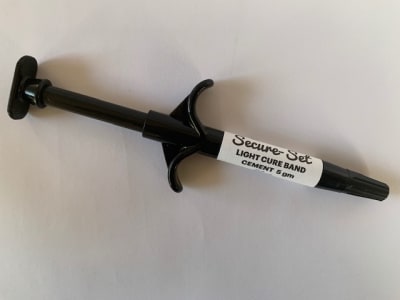 Cemento para bandas azul