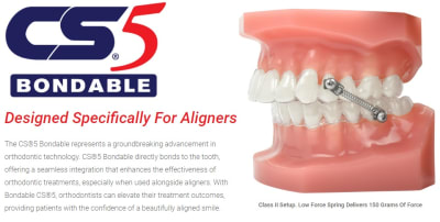 CS5 BONDABLE; Especial para el uso con Alineadores