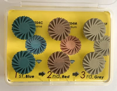 Set de Goma para Pulir Baja