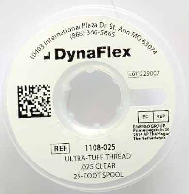 Hilo Elástico texturado en rollo transparente