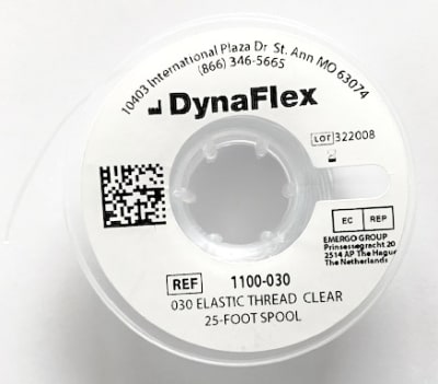 Hilo Elástico liso en rollo Transparente