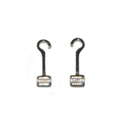 Gancho l. curvo Crimpable