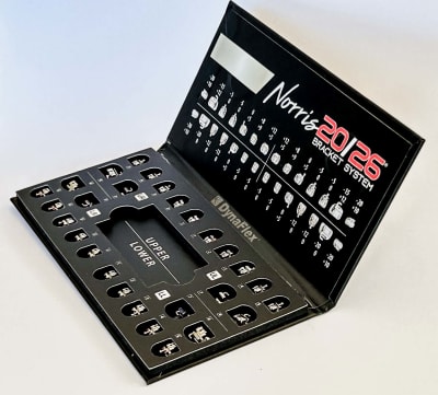 Caso Bracket Norris 20/26 Metálicos Autoligados