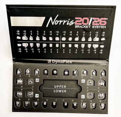 Caso Bracket Norris 20/26 Metálicos Autoligados