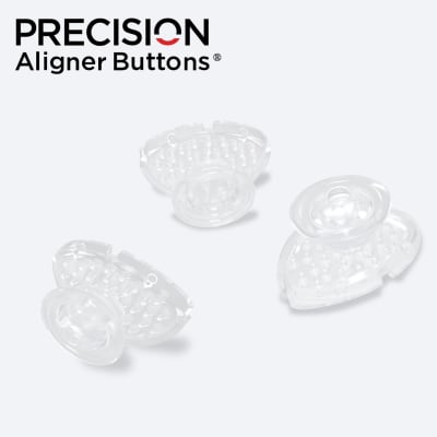 Botón de precisión Transparente