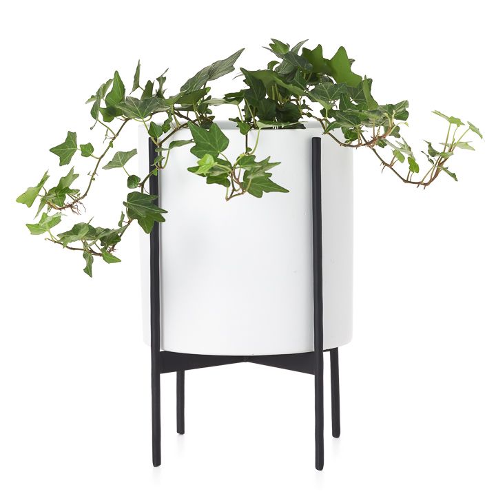 MACETA CERAMICA BLANCA | Tienda Online de muebles, decoración y diseño