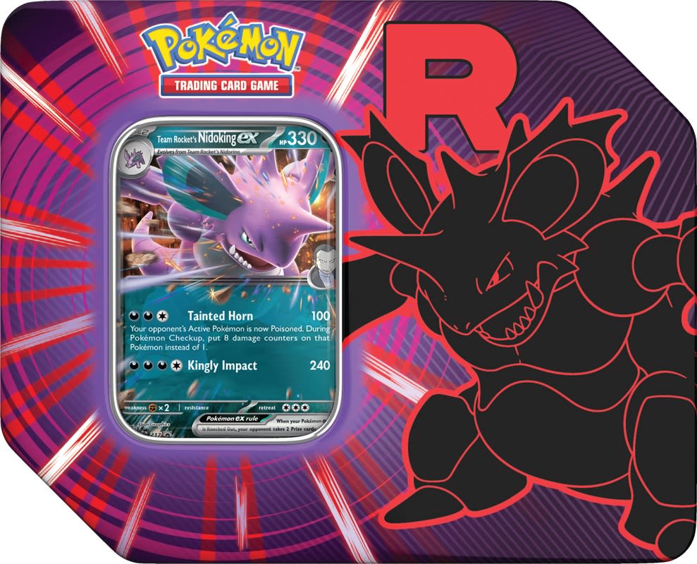 Scarlet & Violet — Team Rocket Tin — ING