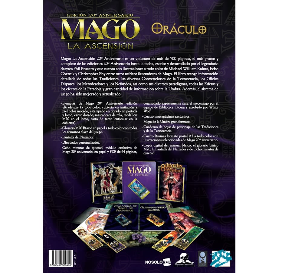 Mago La Ascensión 20 Aniversario - Comment Fais-tu ça ? - Livre De Rôle Nosolorol (M20)