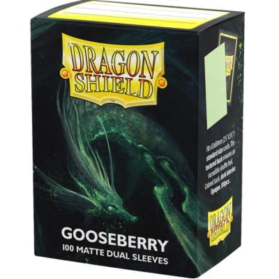 Protectores Dragon Shield: Matte Dual Standard - Gooseberry