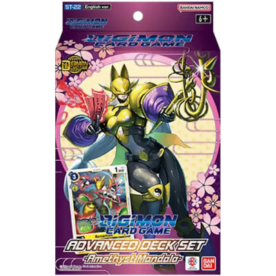 Digimon Card Game: Advanced Deck Set - Amethyst Mandala