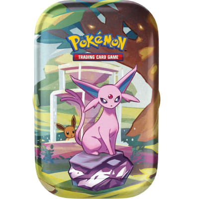 Escarlata y Violeta: Evoluciones Prismaticas - Mini Lata (Espeon)