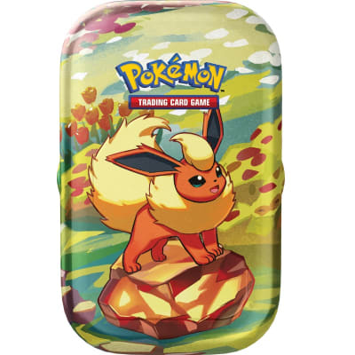 Escarlata y Violeta: Evoluciones Prismaticas - Mini Lata (Flareon)
