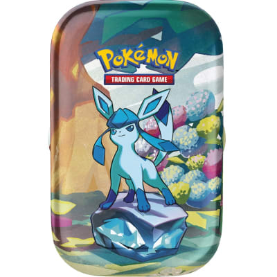 Escarlata y Violeta: Evoluciones Prismaticas - Mini Lata (Glaceon)