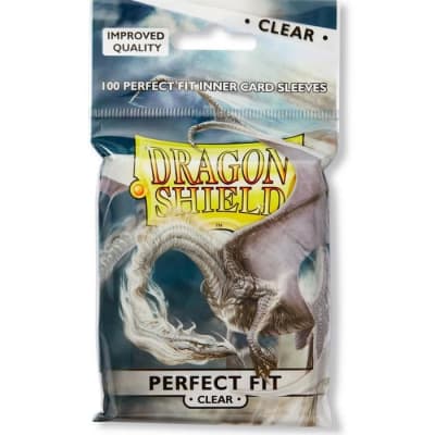 Protectores Dragon Shield: Perfect Fit Standard - Transparente Carga Superior