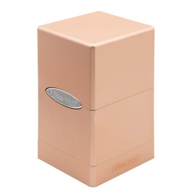 Ultra Pro: Caja Porta Mazo Satin Tower - Metallic Rose Gold