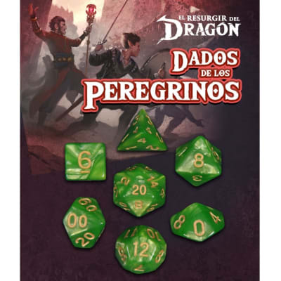 Set D7 Dados de los Peregrinos: Esmeralda Waroui