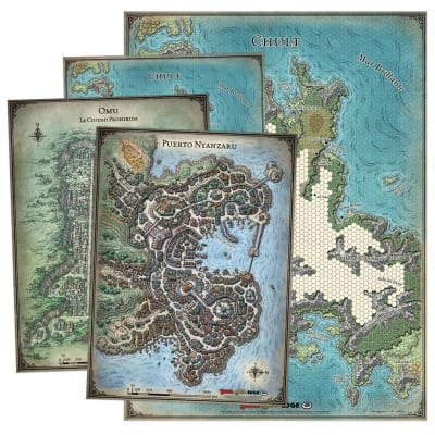 D&D 5th Ed. Set Mapas de La Tumba de la Aniquilación