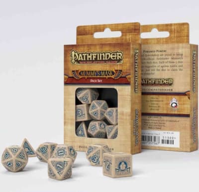 Set D7 Dados Pathfinder Mummy's Mask