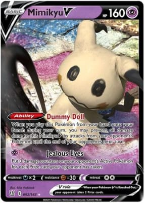 SWSH 062/163 Mimikyu V