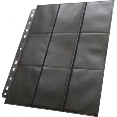 Hoja Gamegenic: Negra Carga Lateral - 18 Bolsillos