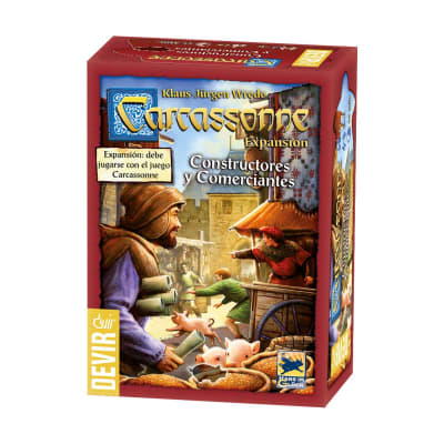 Carcassonne 2ª Edición: Constructores y Comerciantes