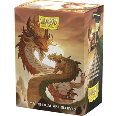 Protectores Dragon Shield: Matte Dual Art Standard - Year of the Wood Snake