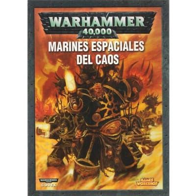 Warhammer 40,000: Codex Marines Espaciales del Caos (Tapa Blanda)