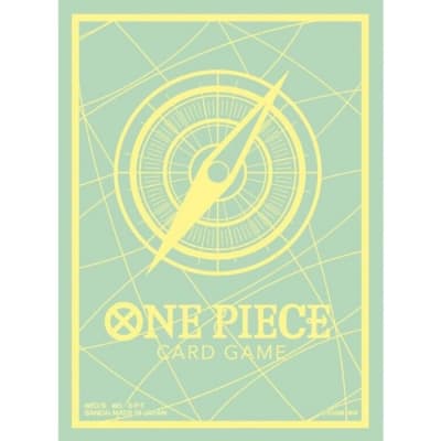 One Piece TCG: Protectores - Logo Lemon Green